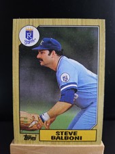 1987 Topps - #240 Steve Balboni - KANSAS CITY ROYALS