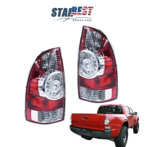 Pair Left+Right Side Fit For Toyota Tacoma 2005-2015 LED Tail Lights Brake Lamps - Bild 1 von 9