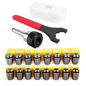 ER25 Collet Set Chuck with MT2 ER25 M10 Motor Extension Rod, CNC Engraving9205 - Picture 1 of 6