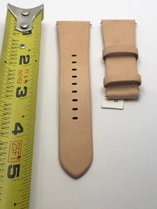 Authentic Michael Kors Watch Parts 2Piece Band Leather Beige 18/22mm YO172 - Picture 1 of 9