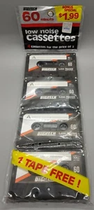Kassetten Digitech 60 Minuten geräuscharm 4er-Pack Medien Vintage Walkman - Bild 1 von 4