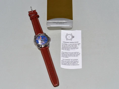 Mark McGwire STL Cardinals "Home Run Hero" Men's Watch 1999 MLBPA - New Cover