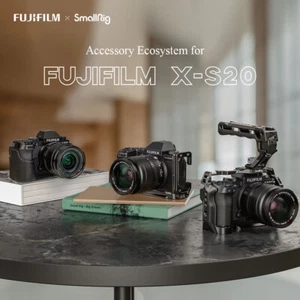 SmallRig X-S20 L-Bracket&Camera Cage&Leather Case for FUJIFILM X-S20 Camera - Picture 1 of 18