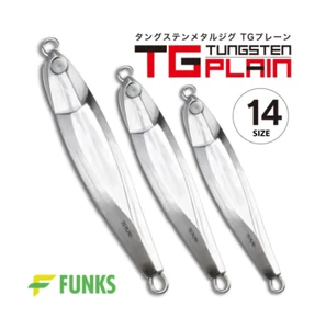 FUNKS TG Plain Tungsten Jig Unpainted Metal Jig Solid 200g250g300g400g500g NEW - Picture 1 of 37
