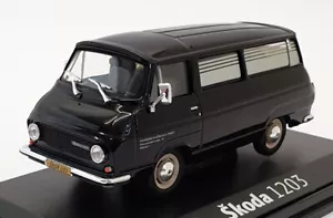 Abrex scala 1/43 143ABSX715XN - Skoda 1203 Auto funeraria - Nero - Foto 1 di 5