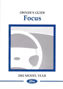 2002 Ford Focus Owner's Glovebox Manual 2S4J19A321BA - BRAND NEW - Picture 1 of 1