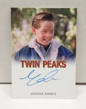 JOSHUA HARRIS 2019 Rittenhouse Autograph ~ TWIN PEAKS Archives AUTO