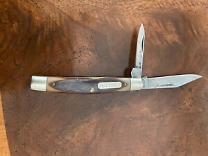 Vintage Schrade Old Timer 330T Middleman Jack Pocket Knife 1976-2004