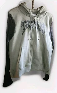 Daisy Street Social Collision Trouble Mesh Long-Sleeve Girls Hoodie Size XL NWT - Picture 1 of 6
