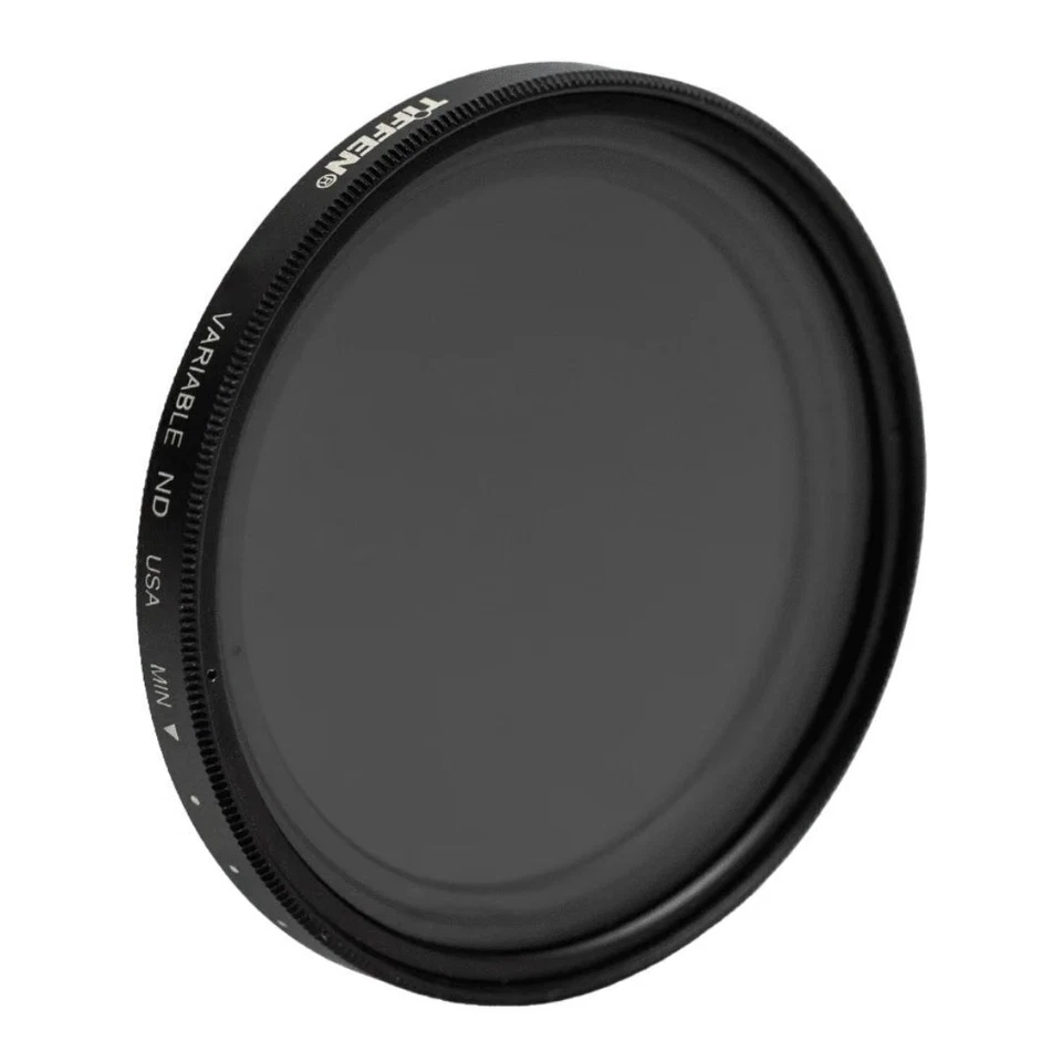 Tiffen 95mm Variable Neutral Density Filter with Black Aluminum Filter Ring - Image 1 of 1