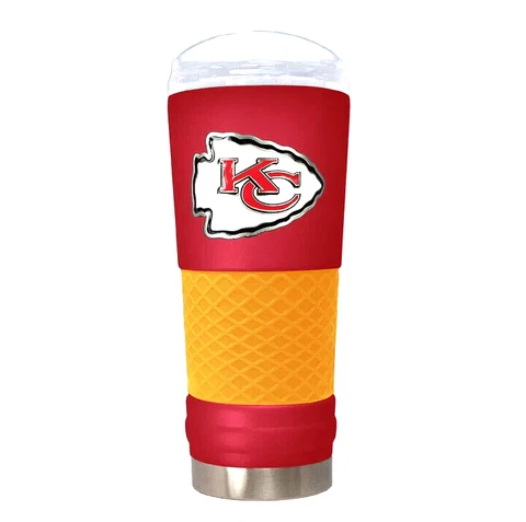 Kansas City Chief's Tumbler 24 oz Vacuum Insulated Beverage Cup Cover