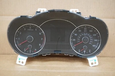 Kia Forte 2017 2018 cabezal de instrumento velocímetro medidor panel fabricante de equipos originales 21.945 millas Foto 1 de 4