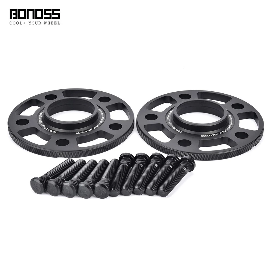 2Pc 10mm 5x114.3 Wheel Spacer CB60.1 for Toyota Lexus With 12x1.5 Longer Studs - Imagem 1 de 4