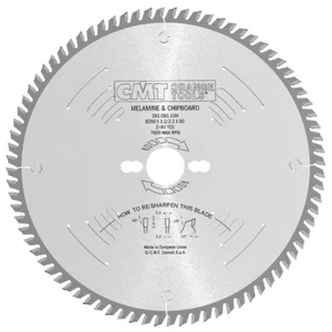 281.pos CMT LAME A DENTE TRAPEZOIDALE POSITIVO PER LAMINATI E TRUCIOLARI, SERIE - Imagen 1 de 2