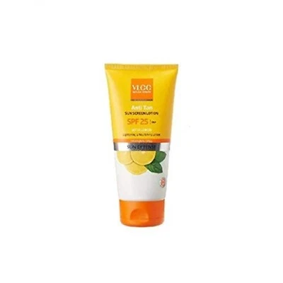 VLCC Anti Tan Sun Screen Lotion SPF 25, 150ml (BUY1 GET1 FREE)- - Image 1 of 3