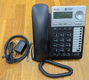 AT&T Corded Telephone with Caller ID - Silver/Black (AT ML17929) - Zdjęcie 1 z 1