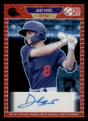 2020 Leaf Trinity Patch AUTO #PAJV1 Jake Vogel (ref 233493) - Image 1 of 2