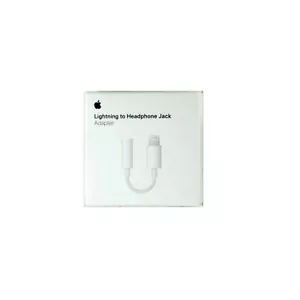 Apple Lightning to Audio 3.5mm Adapter for iPhone X 8 7 6 6s Plus SE 5s 5c A1749 - Picture 1 of 2
