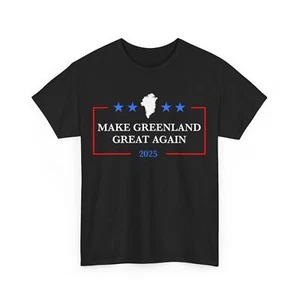 Make Greenland Great Again Act USA 51st state Greenland T-Shirt - Picture 1 of 12