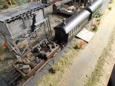 HO Artitec German Troop Train A2051 WWI Custom Detail 3 Cars To Be Discontinued - Image 1 of 4