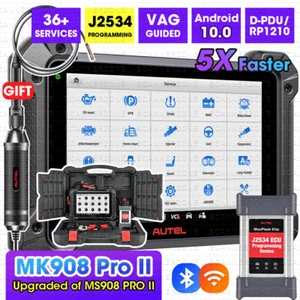 Autel MaxiCOM MK908 PRO II Diagnostic Scanner Tool ECU Programming Full System - Picture 1 of 10