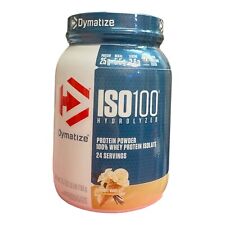 Dymatize ISO 100 Hydrolyzed Whey Protein Powder, 1.6lbs, Gourmet Vanilla