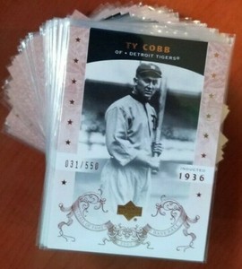 2005 UD HOF Upper Deck Hall of Fame Baseball Card #'d /550 - You Pick the Card