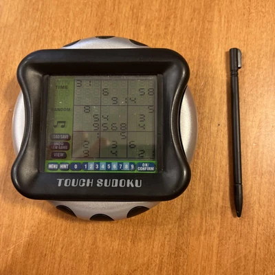 Juego Electrónico Pantalla Táctil Sudoku con Lápiz PROBADO Y FUNCIONA Foto 1 de 3