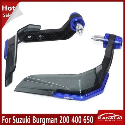 For Suzuki Burgman 200 400 650 Motorcycle Hand Guard Handguard Shield Windproof Foto 1 de 4