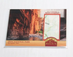 2023 Upper Deck Goodwin Champions Monuments Karte Relikte Zion Nationalpark Utah - Bild 1 von 8