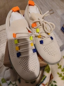 La Sheelah Sneakers for Women Slip on Canvas Multicolor Size 8 - Picture 1 of 8