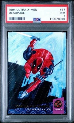 1994 Ultra X-Men - Deadpool #57 PSA 7 - Image 1 of 2