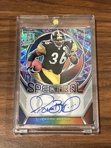 2024 Spectra Football Jerome Bettis #SS-JBS Spectral Signatures /5 Steelers - Picture 1 of 2