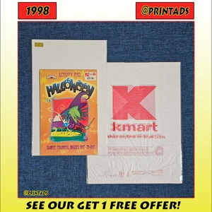 Almohadilla de actividad Kmart 1998 50 páginas + bolsa - ¡La etiqueta Kmart está impresa en el libro! #2 - Imagen 1 de 5