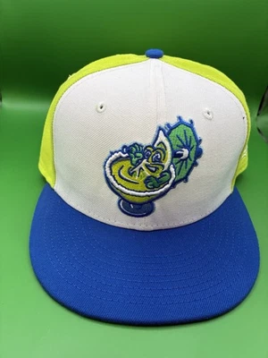 Sombrero New Era El Paso Margaritas Talla 7 1/4 Lima/Azul/Blanco/Negro MiLB 59Fifty Foto 1 de 4
