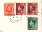 GB KEVIII Cover KGV MIXED REIGN 1936 ABDICATION DAY Registered Germany XF194