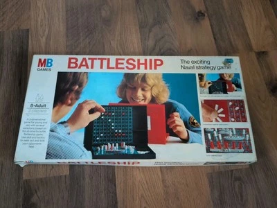 MB Games Battleship Naval Strategy Game 1975 Retro Board Game Complete Nostalgic - Image 1 of 4