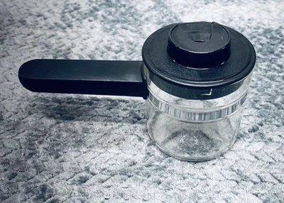 Krups 963 Espresso Machine Glass Carafe & Lid OEM Replacement Part - Image 1 of 4