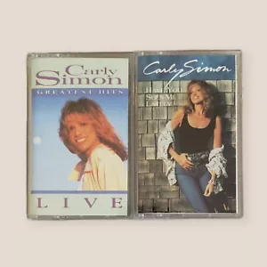 Carly Simon Greatest Hits Live & Have you seen me lately Cassette Contemporary - Picture 1 of 5
