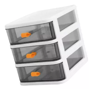 Storage Containers Drawer Locker Box Plastic Drawers Organizer - Picture 1 of 12