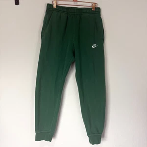 Pantalones Nike Para Hombre Medianos Verdes Joggers Polar Entrenamiento Cónico - Imagen 1 de 7