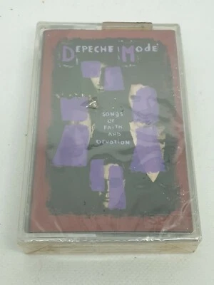 Depeche Mode "Songs of Faith and Devotion" MC Records New Sealed 5016025411061 - Image 1 of 3