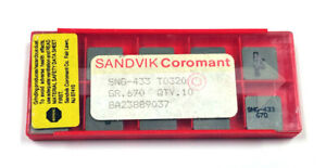 Sandvik Coromant 316-12CM210-12015G 1030 Carbide Milling Insert Positive Chip Breaker 0.06 mm Corner Radius 