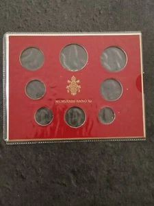 LEERE EMPTY / LEERKARTON FÜR VATIKAN LIRE 1973 MIT PLASTIKJACKE / MWST - Bild 1 von 3