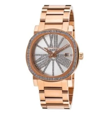 Reloj para mujer Wittnauer Adele 36 mm oro rosa acero inoxidable diseñado por Bulova WN4008 Foto 1 de 4