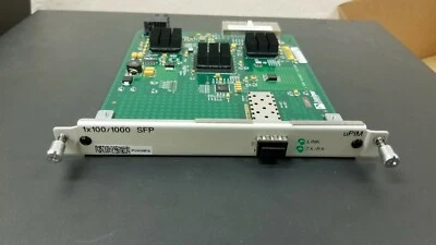 Juniper JXU-1SFP-S 1x100/1000 SFP Ethernet uPIM 750-017708 - Image 1 of 2