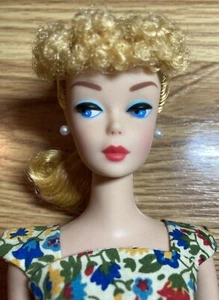Barbie 2017 Dream House 1962 Repro Blonde Ponytail Barbie Only ~ New Unboxed - Picture 1 of 3