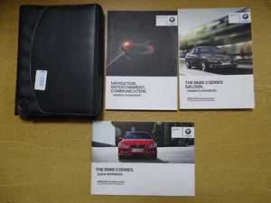 GENUINE BMW 3 SERIES SALOON F30 2012-2015 OWNERS MANUAL HANDBOOK PACK E-280 - Picture 1 of 4