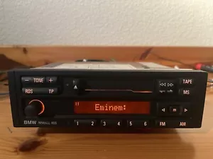 BMW Radio Reverse RDS mit Bluetooth+Freisprech(Songtitel im Display) E36 E30 usw - Bild 1 von 4