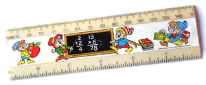 Vintage Ernie Keebler 1984 Keebler Company 6" langes einseitiges Lineal - Bild 1 von 3